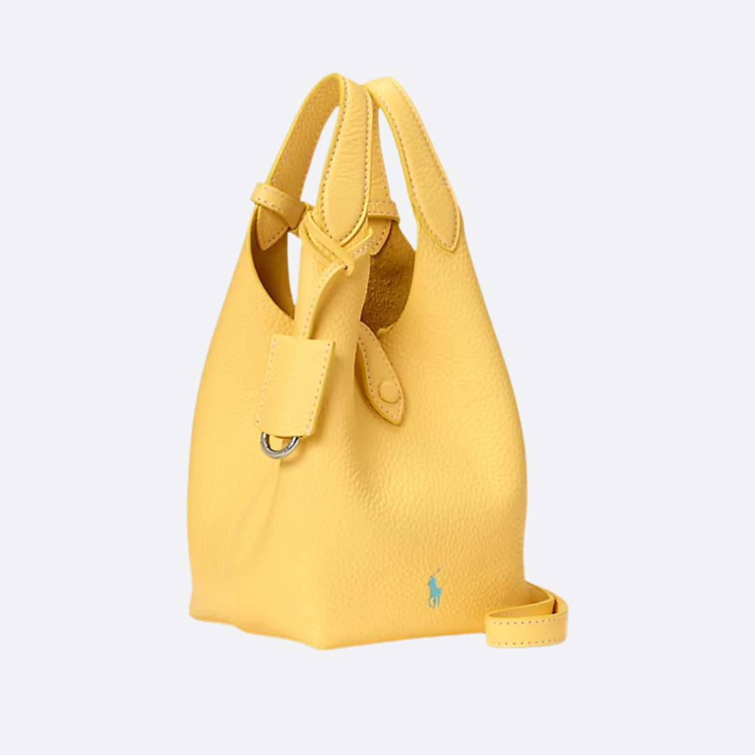 Polo Play Small Leder Tote & Crossbody Bag