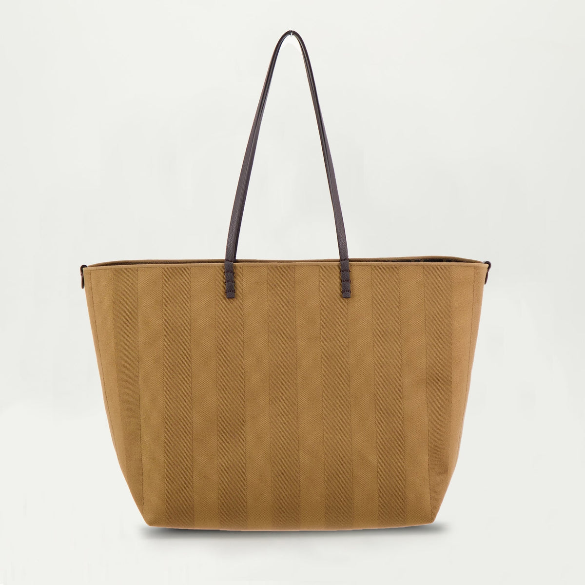 Canvas Shopper Tote – Camel