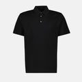 Givenchy Black Minimalist Polo Shirt with Signature Logo