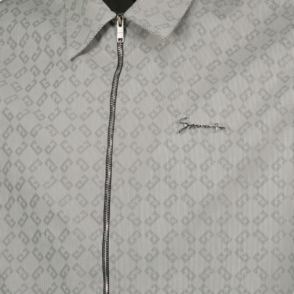 Zip-Up Shirt Jacket