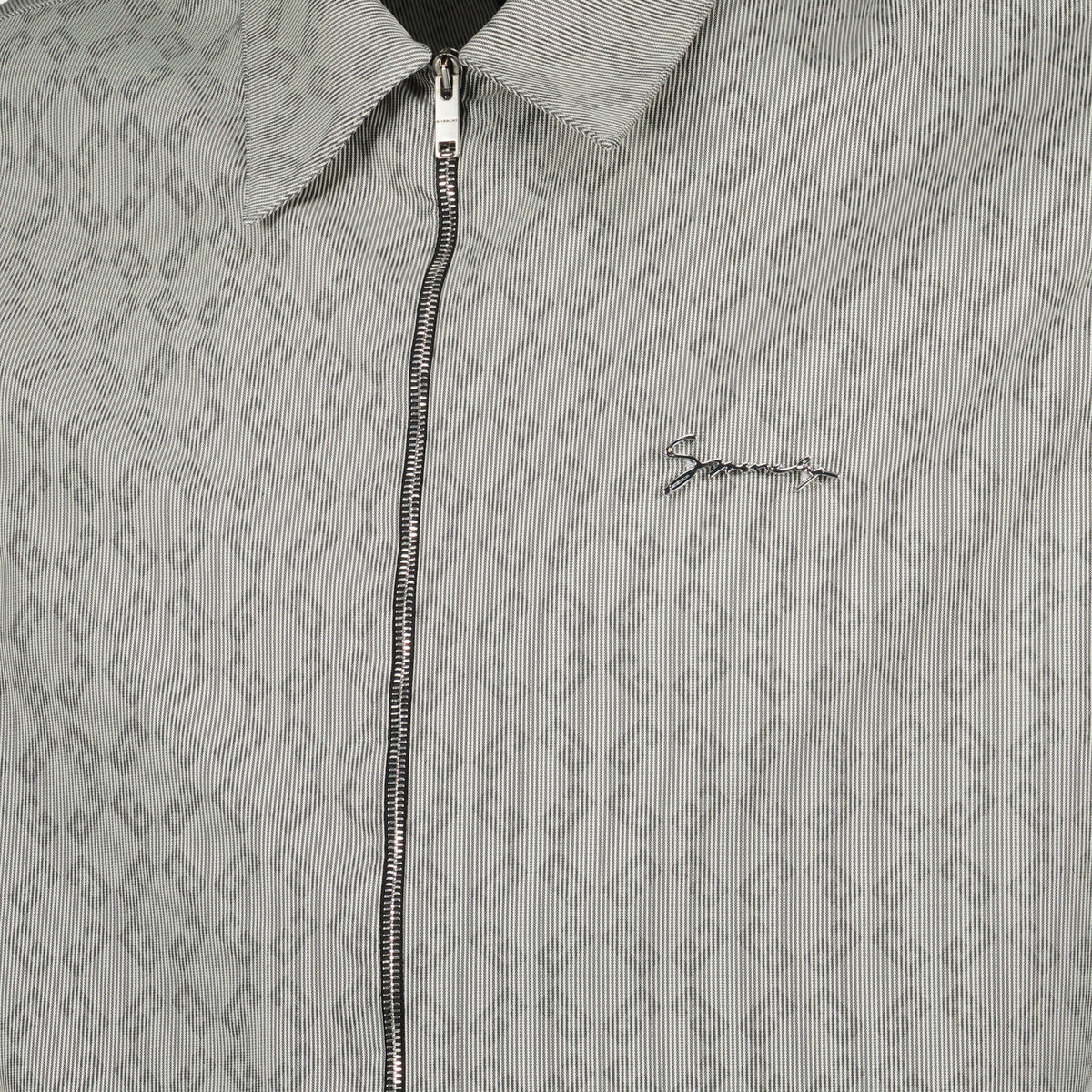 Zip-Up Shirt Jacket
