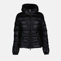 Hooded Quilted Down Jacket