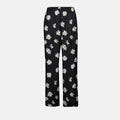 Daisy Print Wide-Leg Trousers