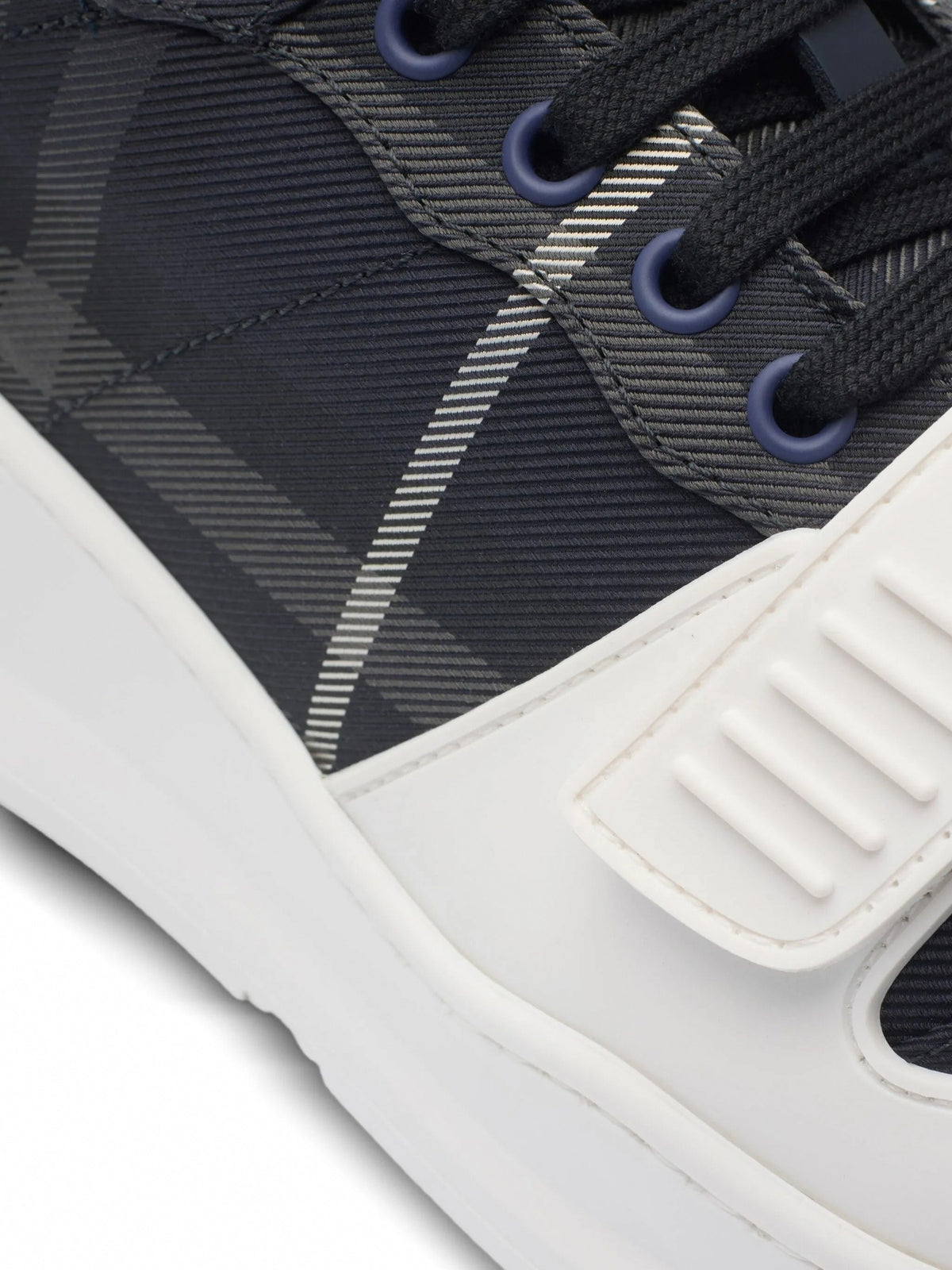 Checked Low-Top Sneakers