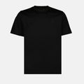 Black Vertical Logo T-Shirt