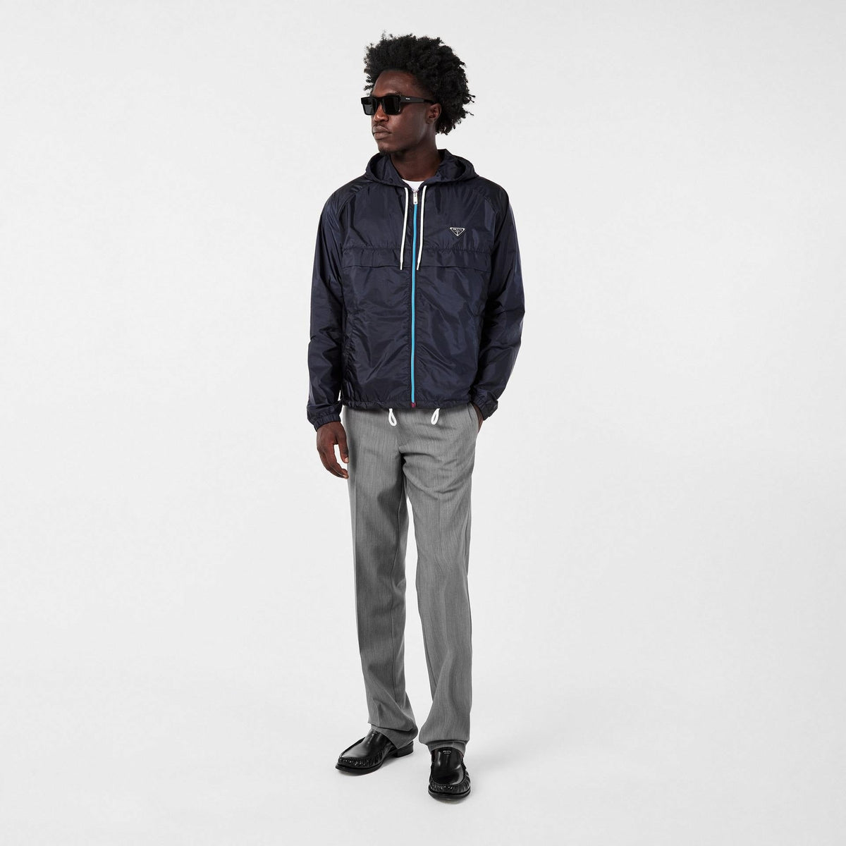Men's Water-Resistant Lightweight Windbreaker