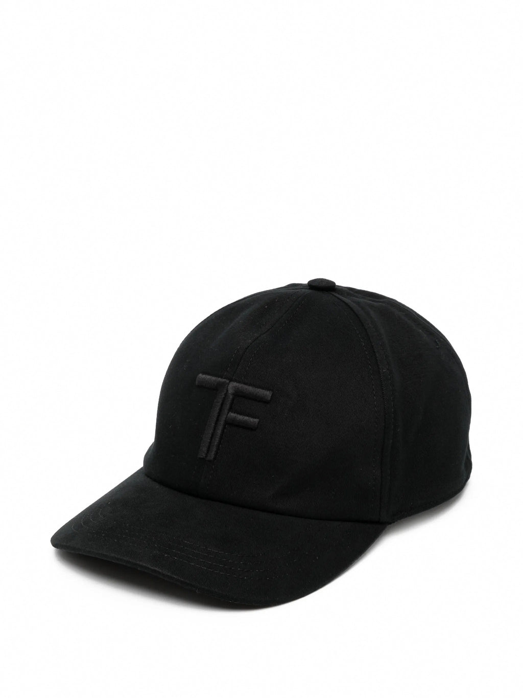 Canvas Baseball Cap with Tonal TF Embroidery