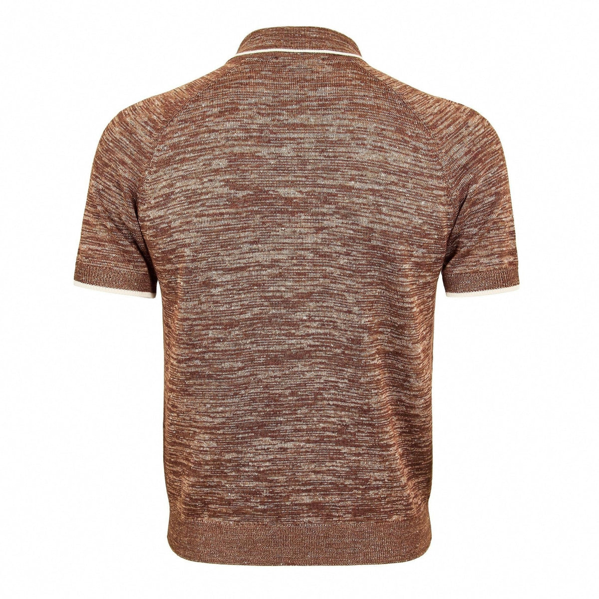 Men's Knitted Short Sleeve Polo Shirt