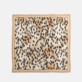 Animal Print Scarf – Beige