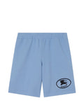 Knight-Stamp Cotton Shorts