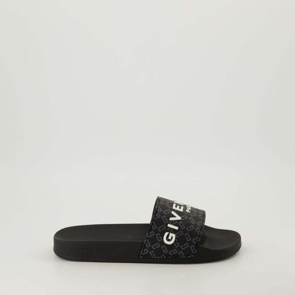 Rubber Slide Sandals