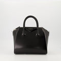 Antigona Small Top Handle Bag – Black