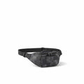 Damier Graphite Pixel Belt Bag (Black/Grey)
