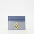 Two-Tone Leather Card Holder