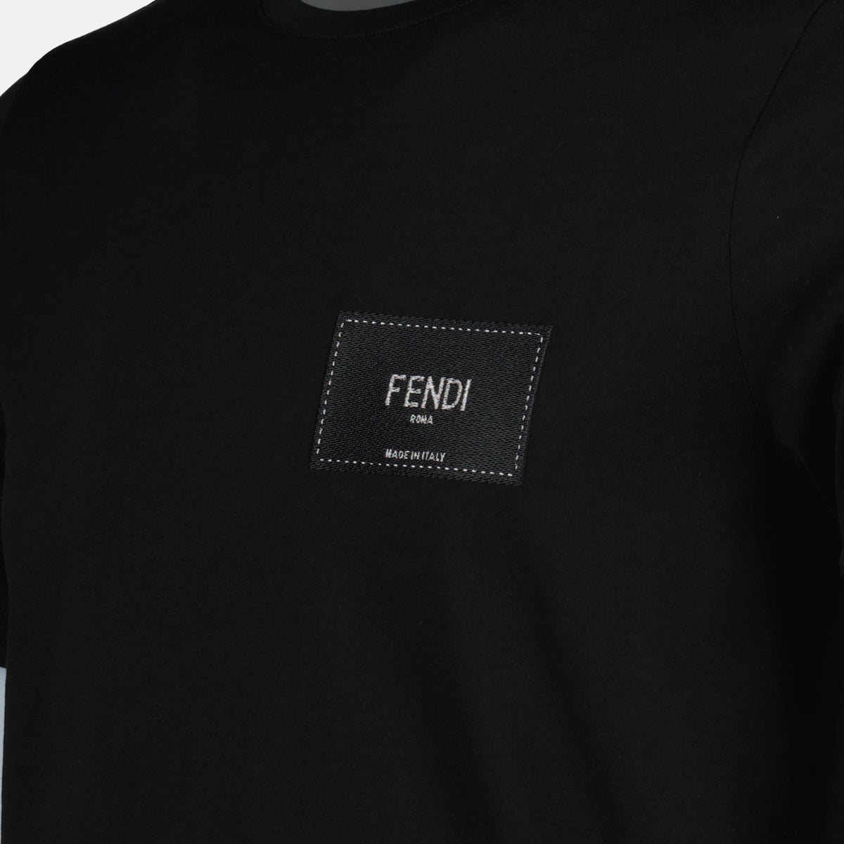 Roma Logo Cotton T-Shirt