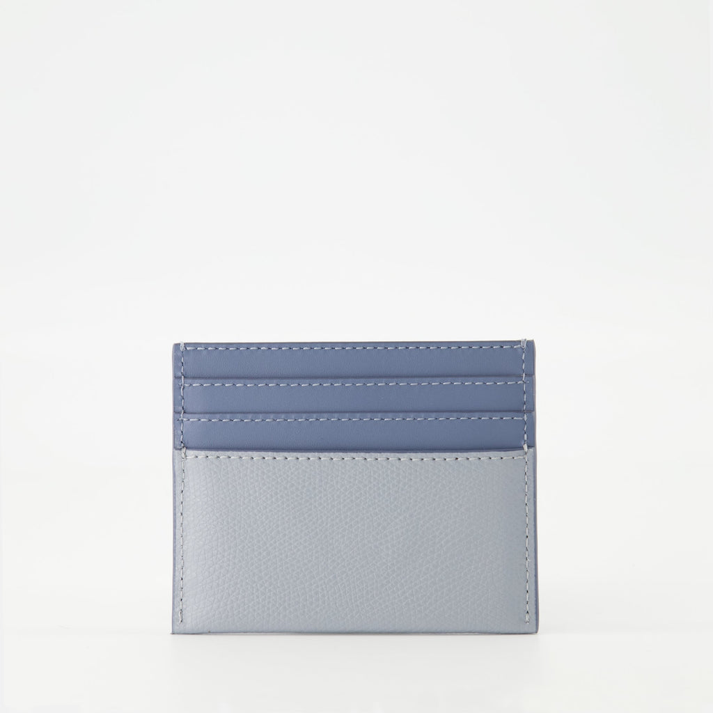 Two-Tone Leather Card Holder
