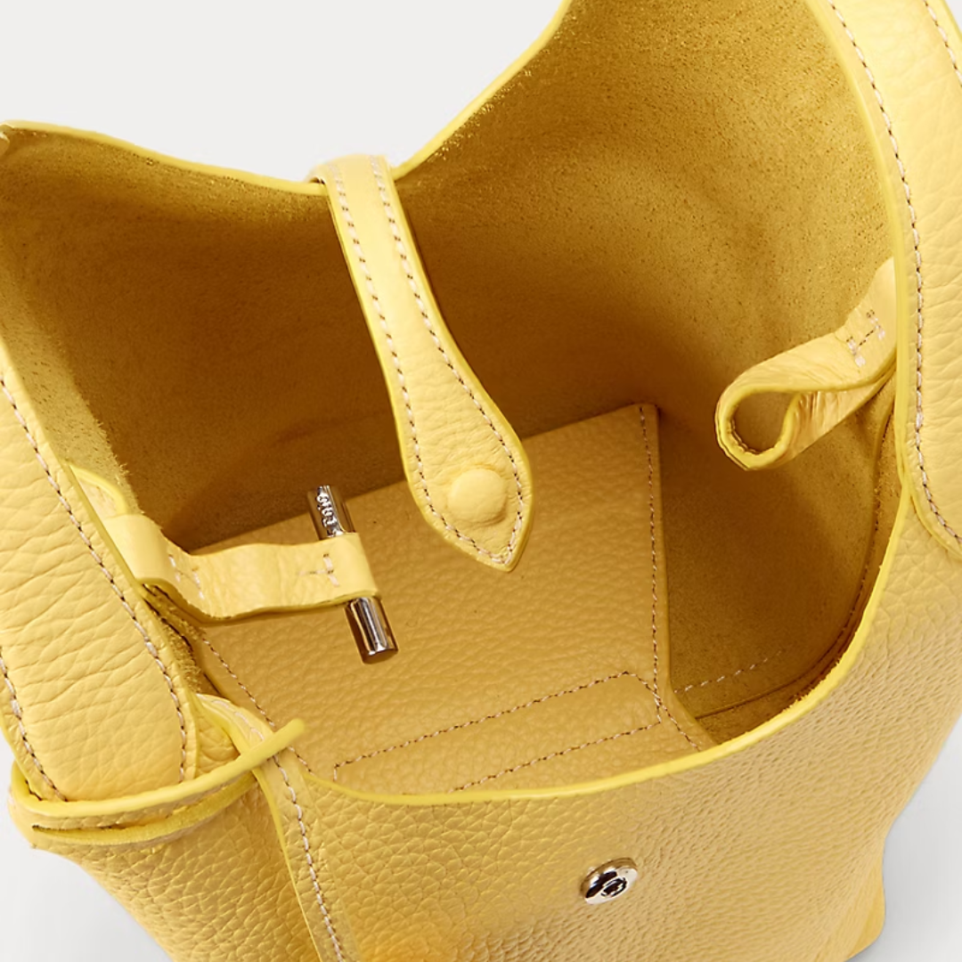 Polo Play Small Leder Tote & Crossbody Bag