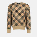 Checked Sweater