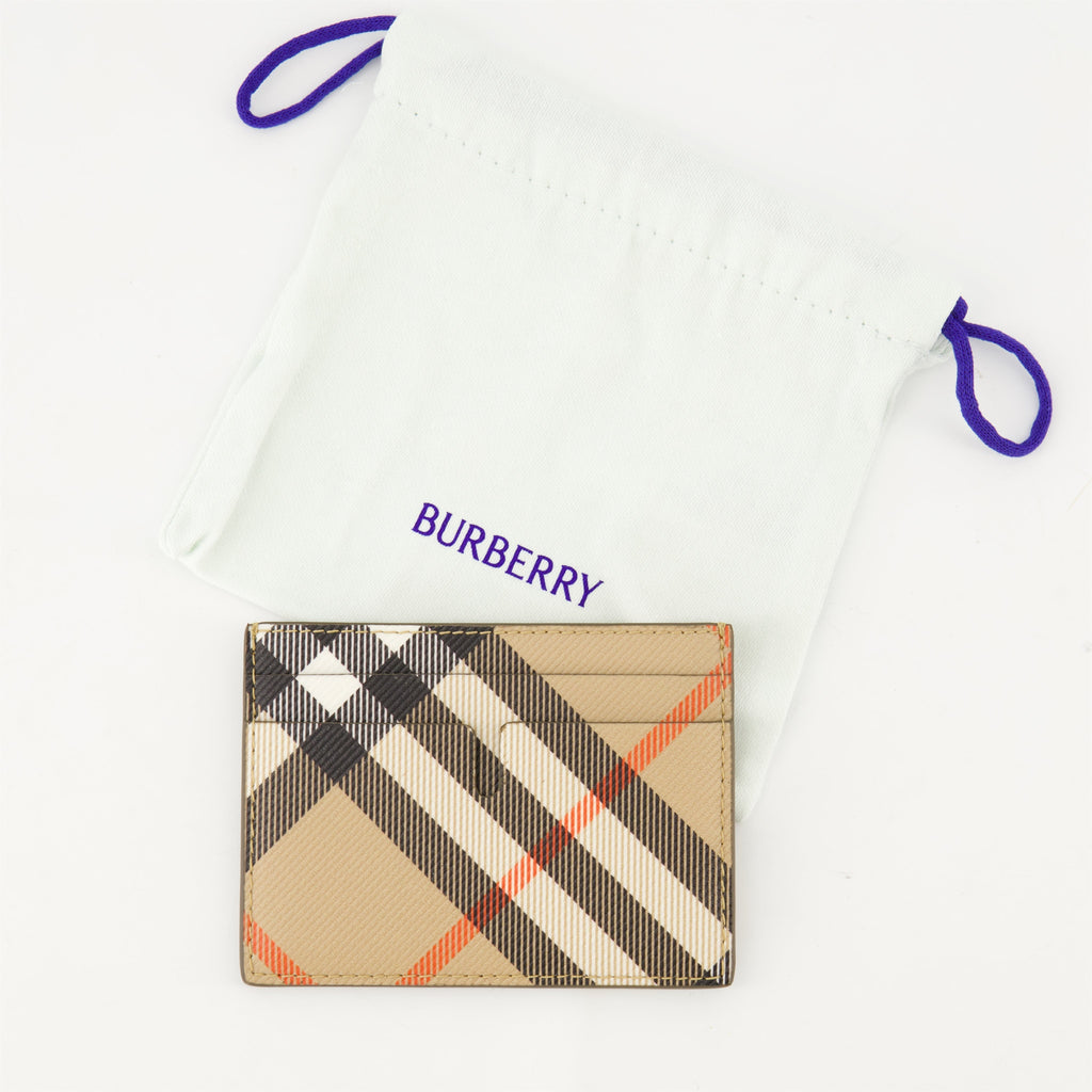 Sandon Check Card Holder