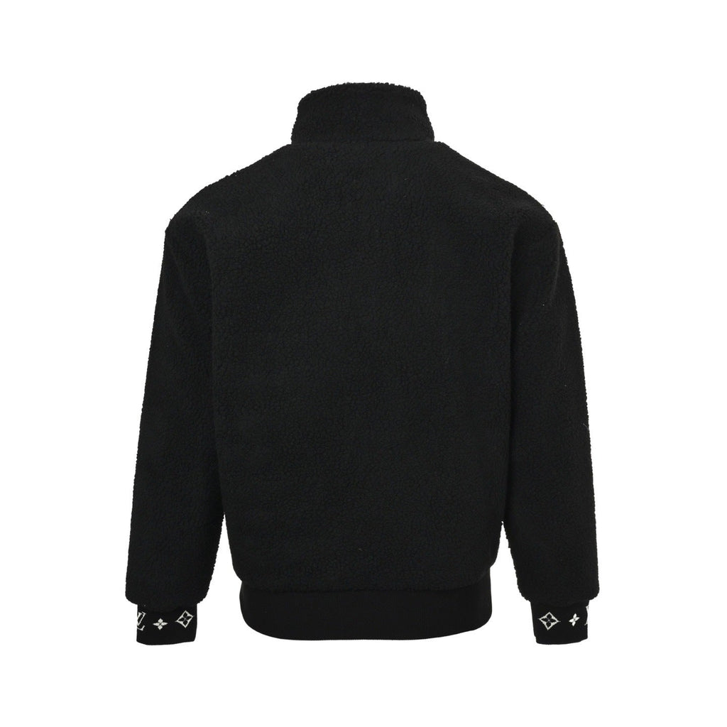 Teddy Fleece Stand-Collar Jacket