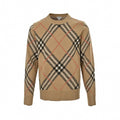 Check Argyle Intarsia Cashmere Blend Sweater