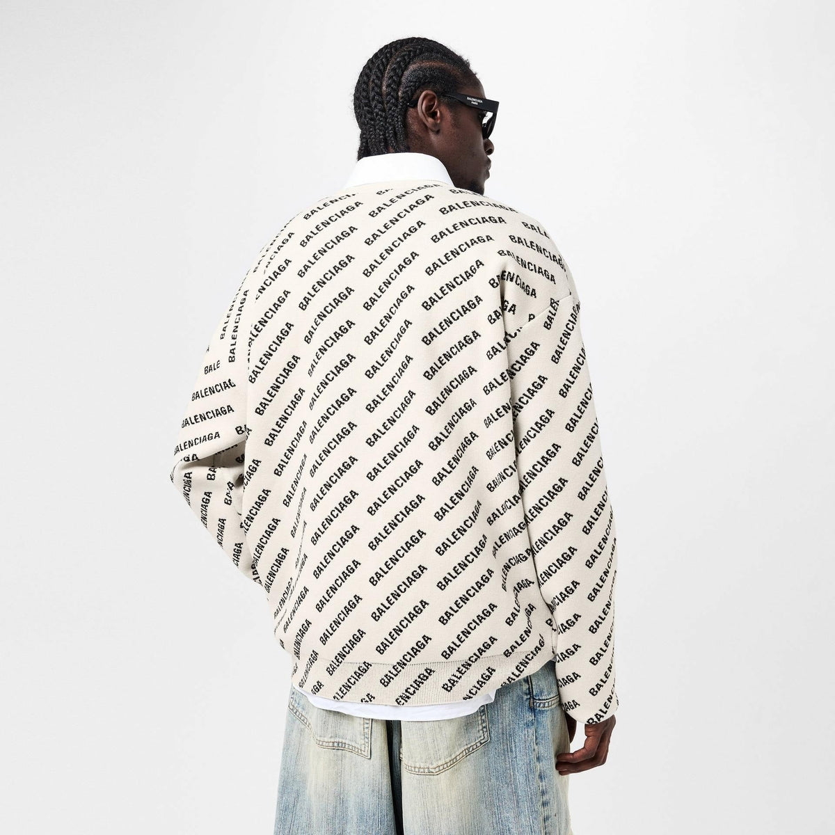 Mini All-Over Logo Sweater