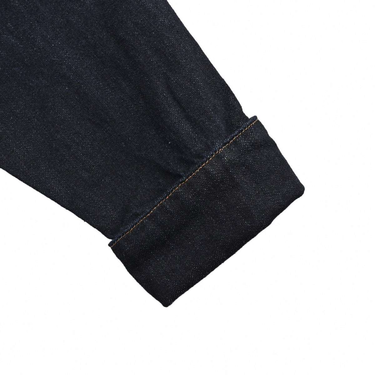 Triangle Logo Back Denim Shirt Jacket