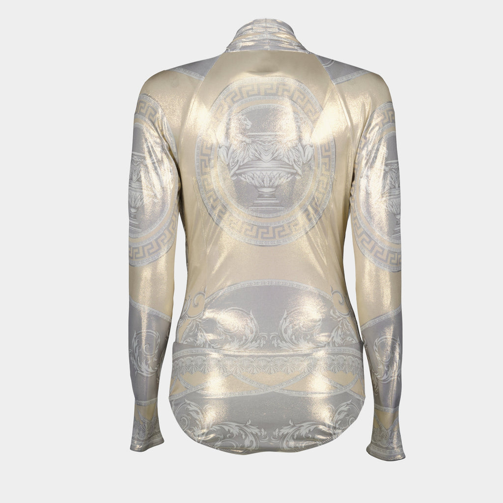 Barocco Draped Bodysuit