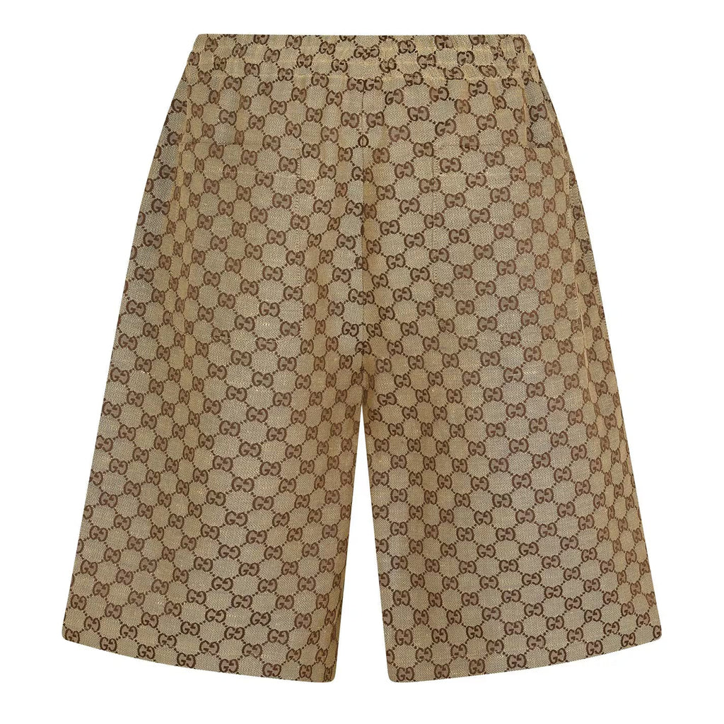 Men’s GG Linen Tailored Shorts