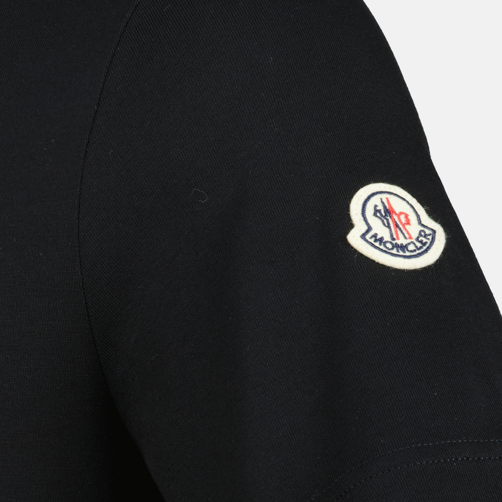 Black Embroidered Logo T-Shirt