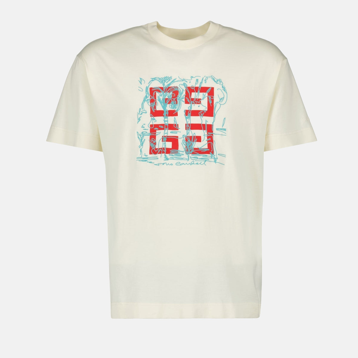 4G Logo Organic Cotton T-Shirt