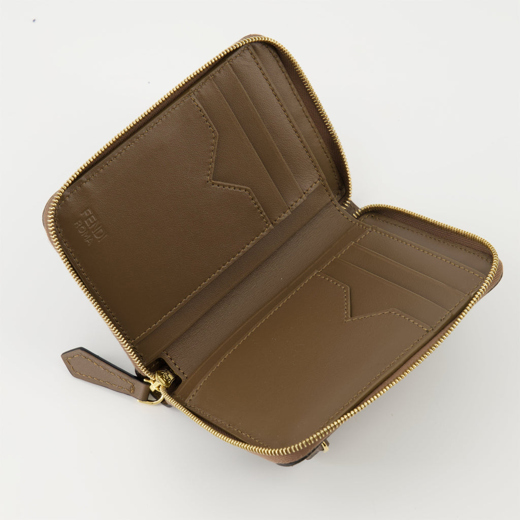 Embossed Zip Wallet