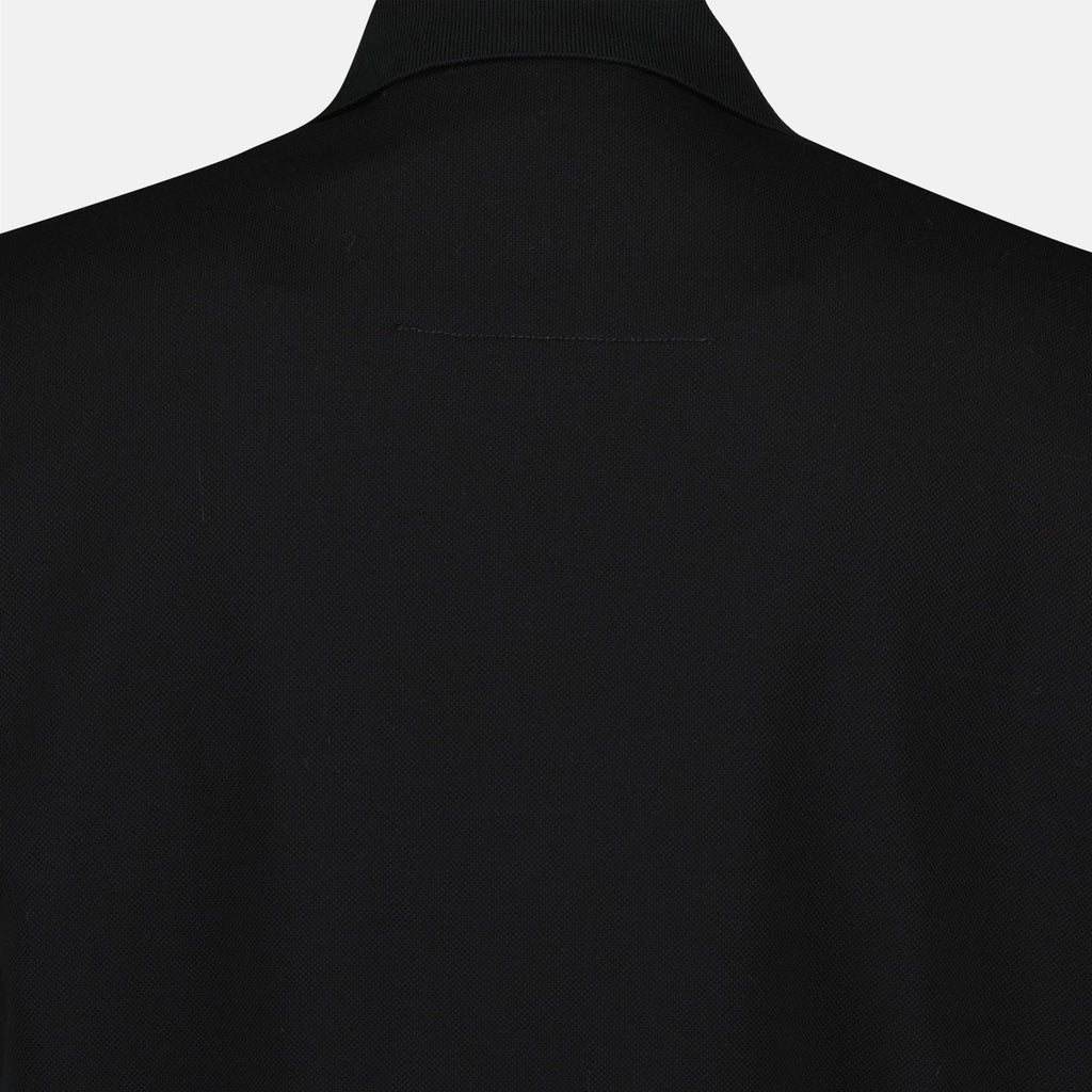 Givenchy Black Minimalist Polo Shirt with Signature Logo