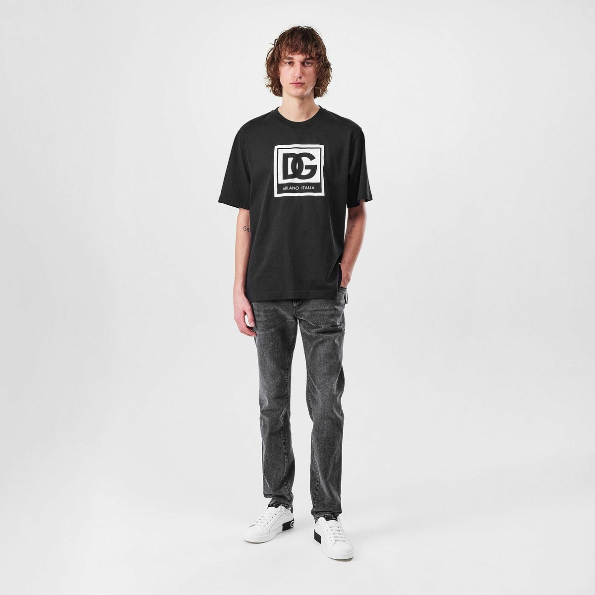 DG Box Logo Cotton T-Shirt
