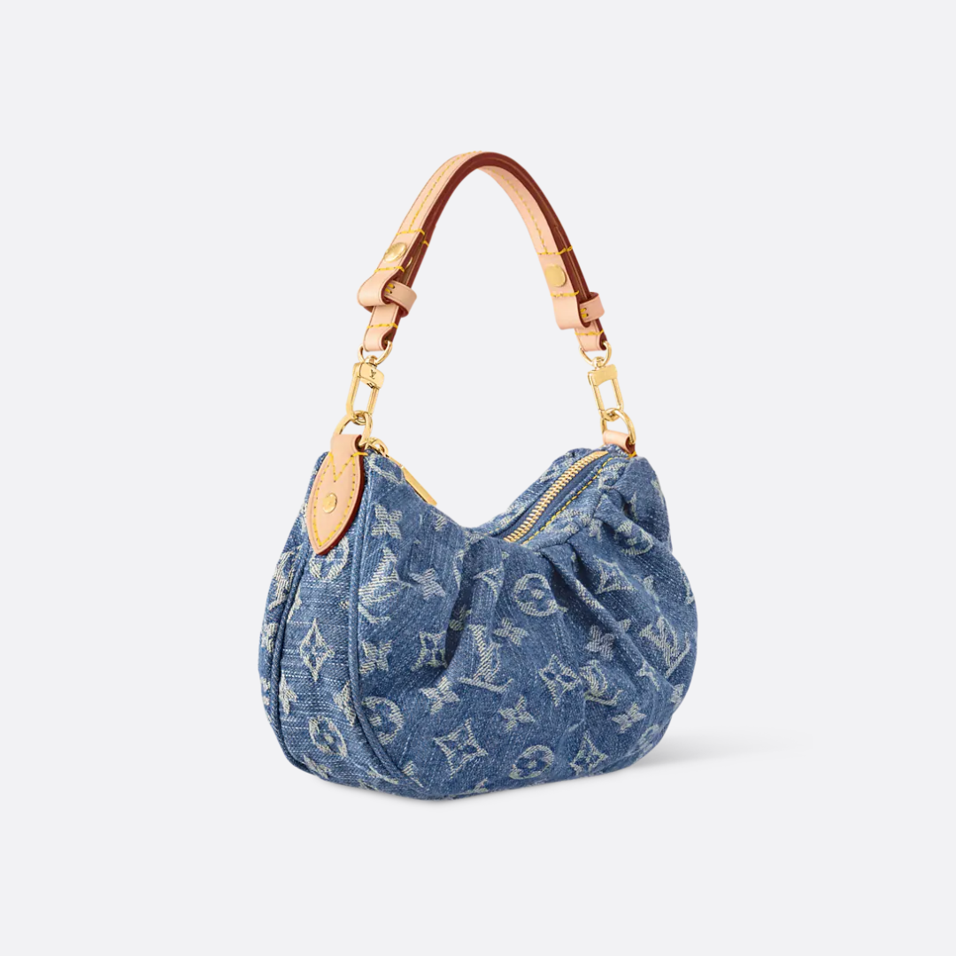 Louis Vuitton Handbag In Monogram Denim
