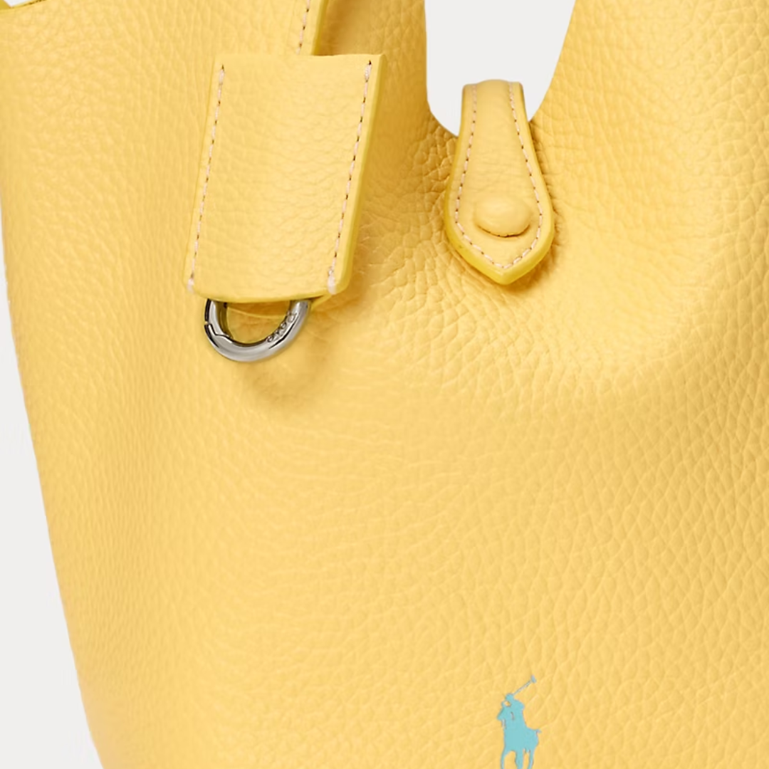Polo Play Small Leder Tote & Crossbody Bag