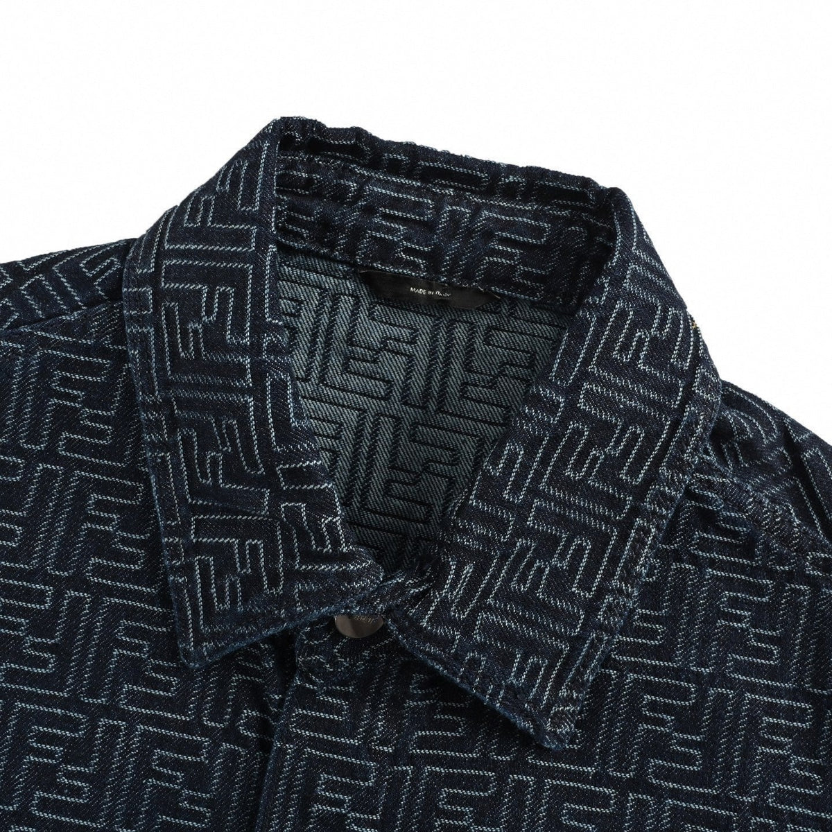 Roma FF Monogram Denim Overshirt
