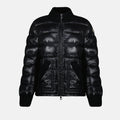 Glossy Quilted Puffer Jacket