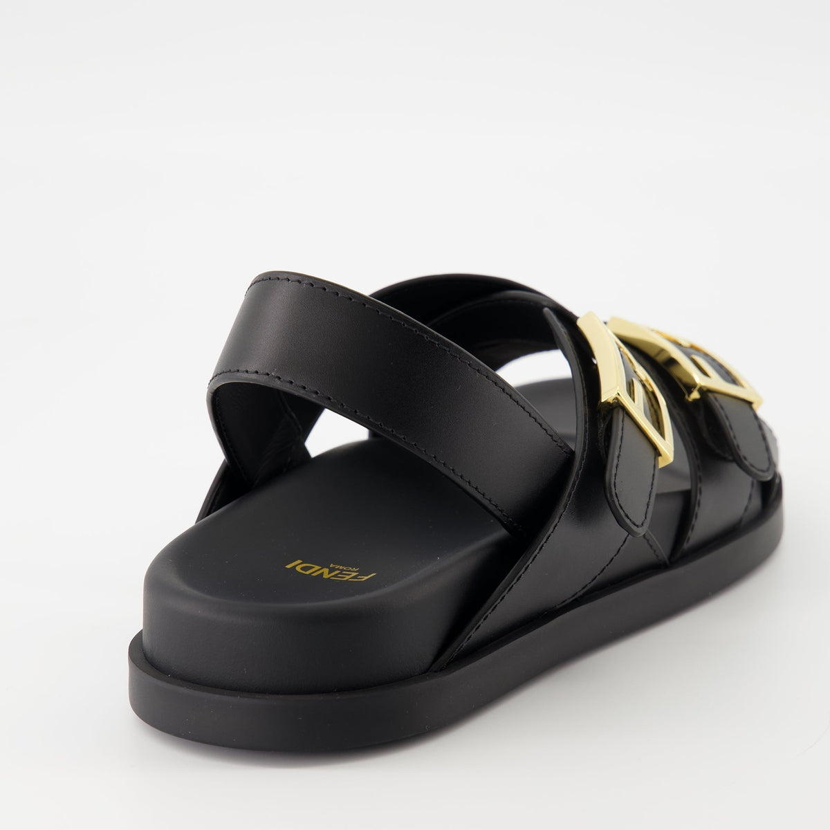 Sandals with Buckle Hardware