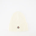 Ribbed Knit Beanie with Logo