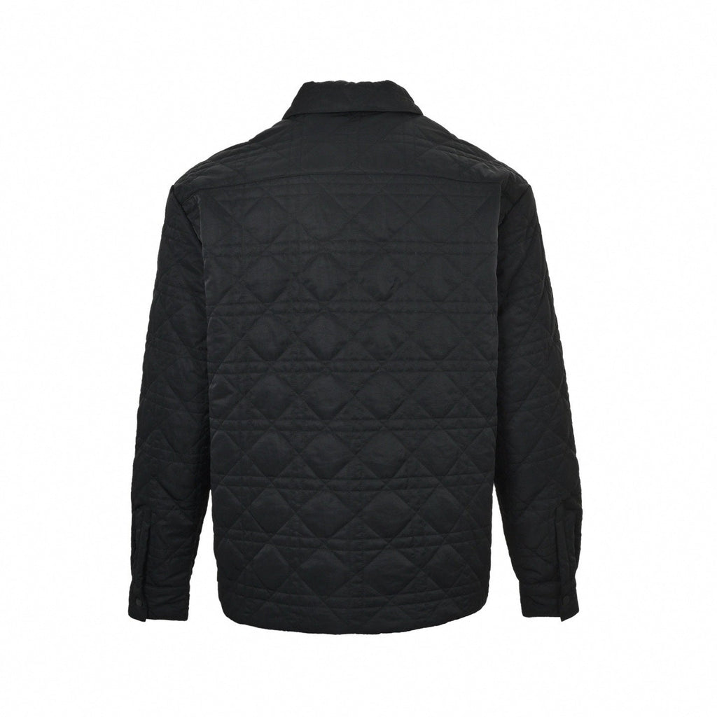 Quilted Couture Jacket – Black