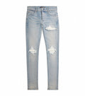 MX1 Suede-Panel Distressed Straight