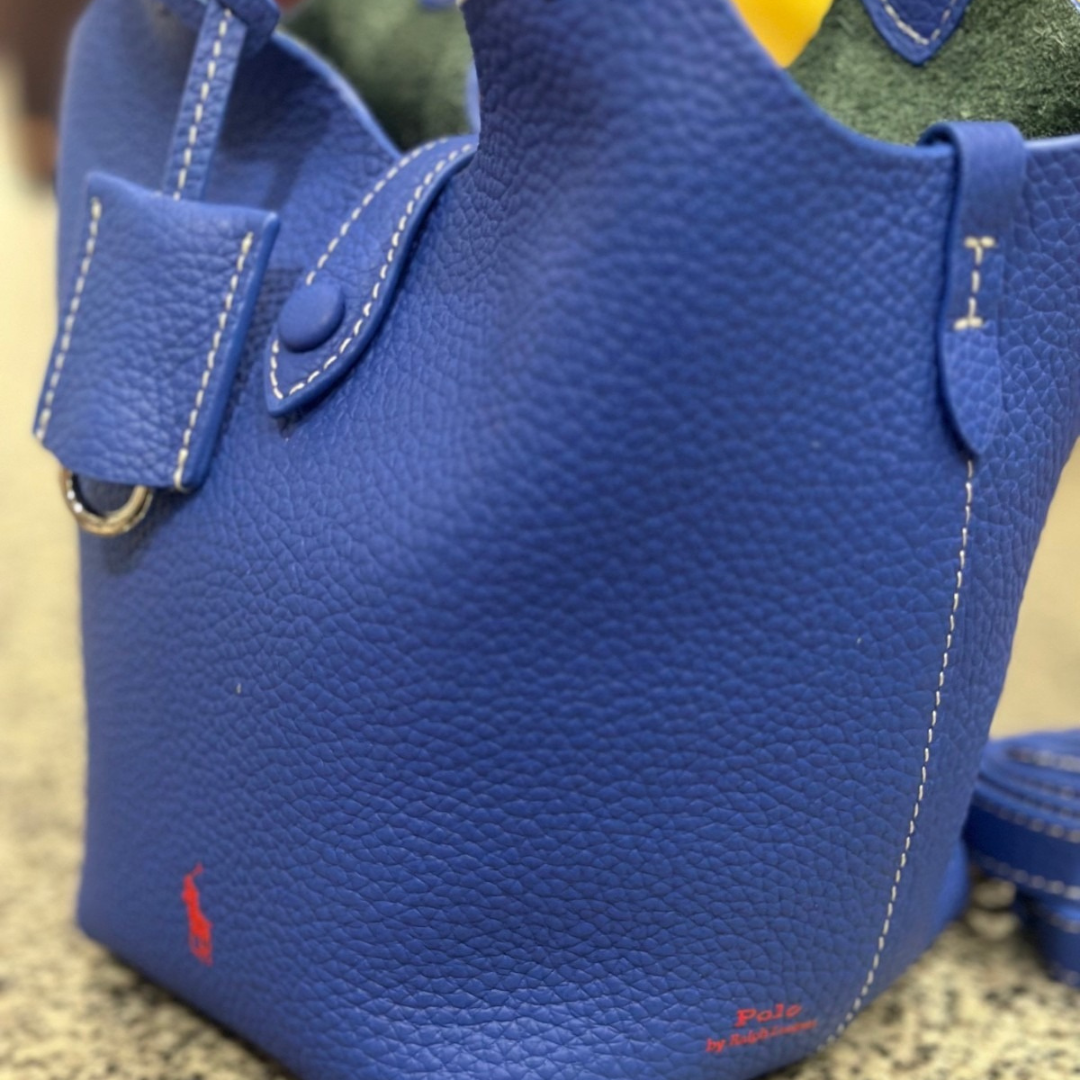 Polo Play Small Leder Tote & Crossbody Bag