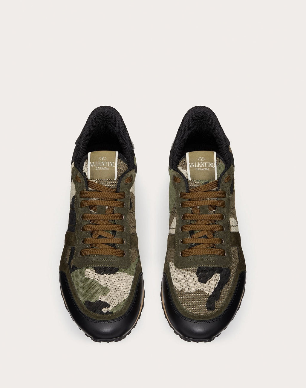 Mesh Fabric Camouflage Rockrunner Sneaker