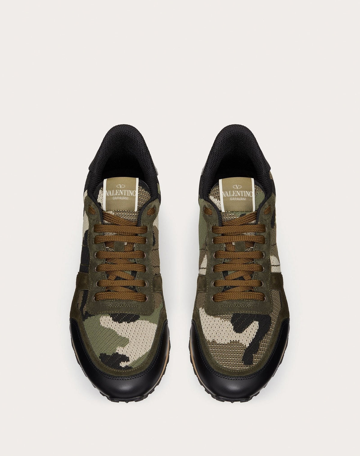 Mesh Fabric Camouflage Rockrunner Sneaker