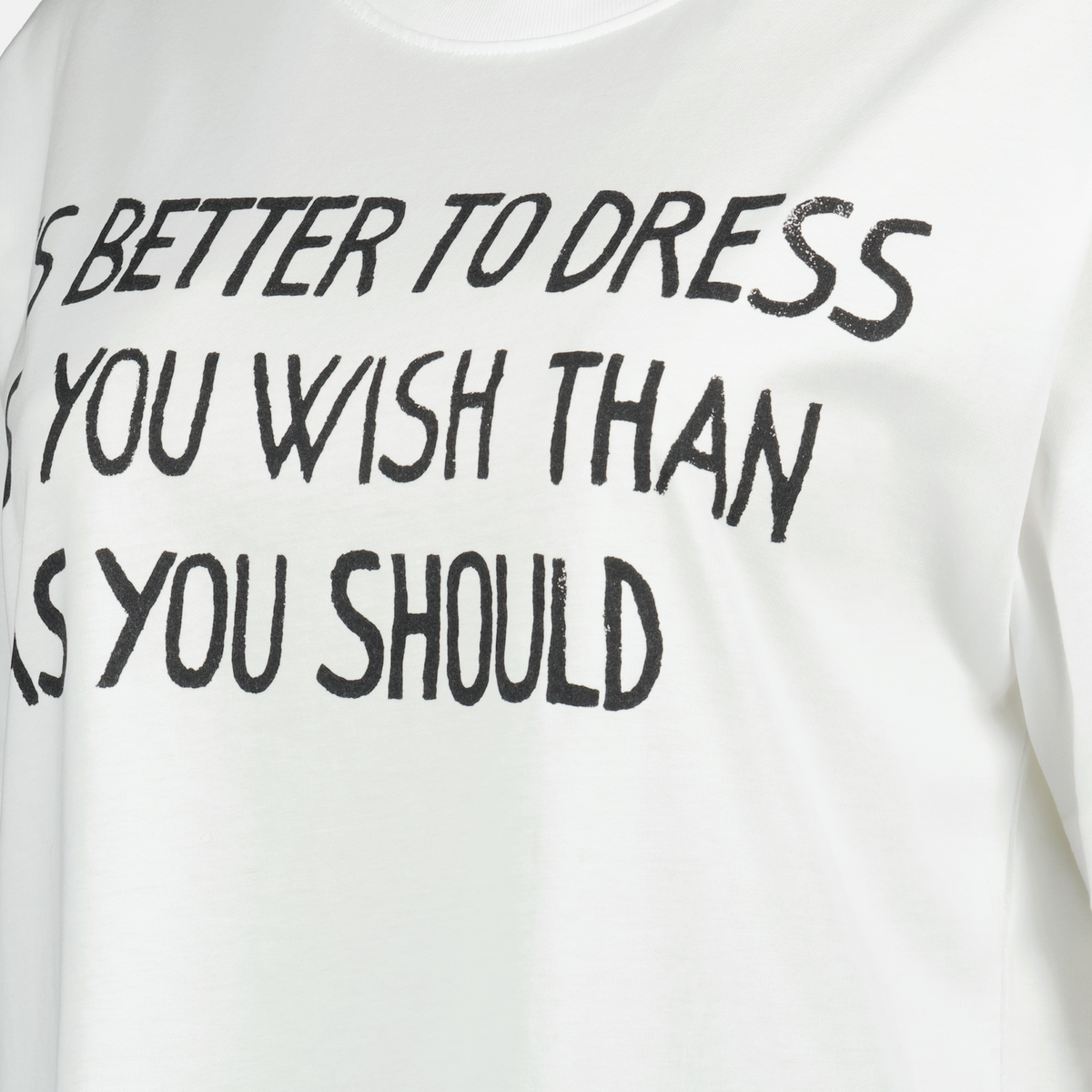Slogan Print T-Shirt