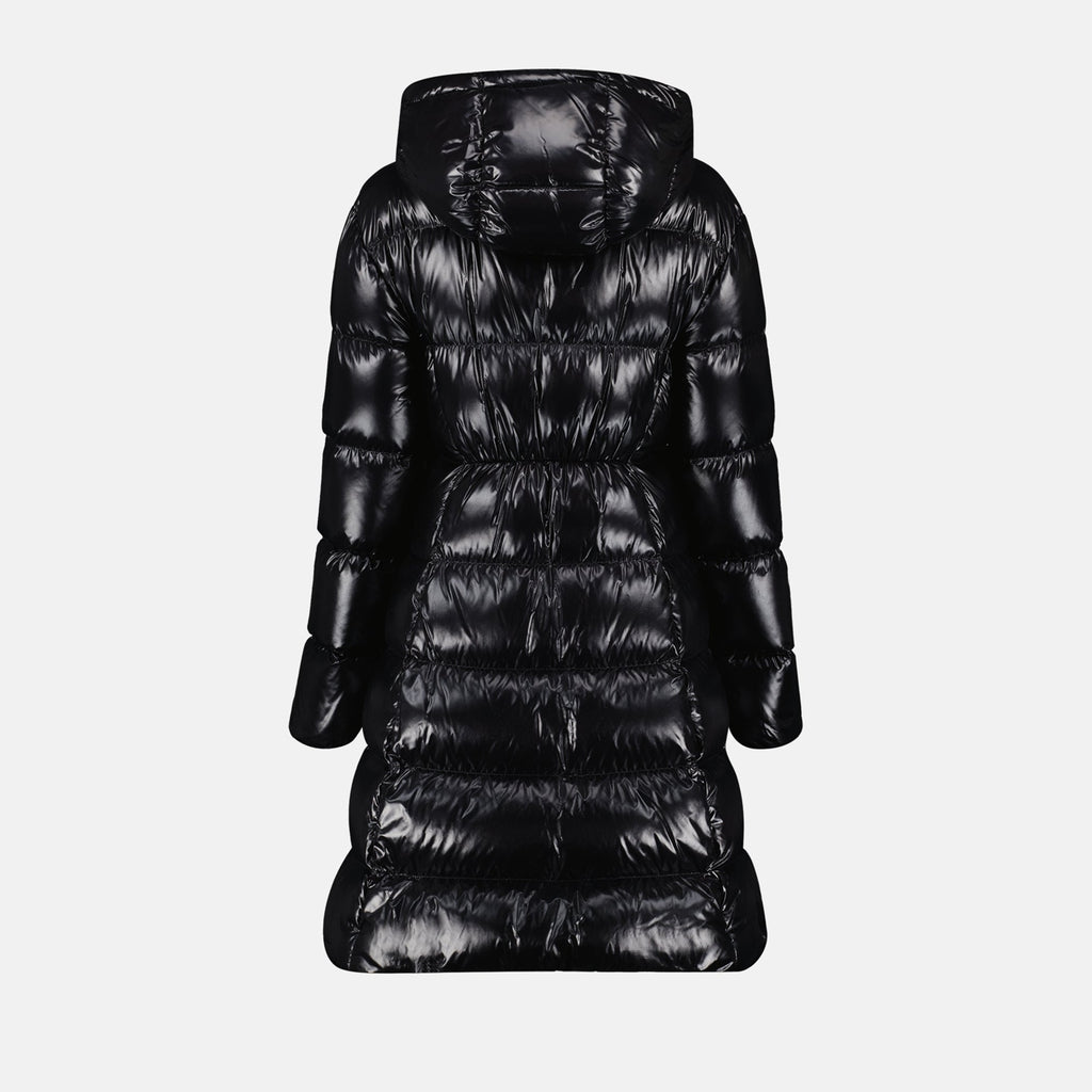 Glossy Long Puffer Coat
