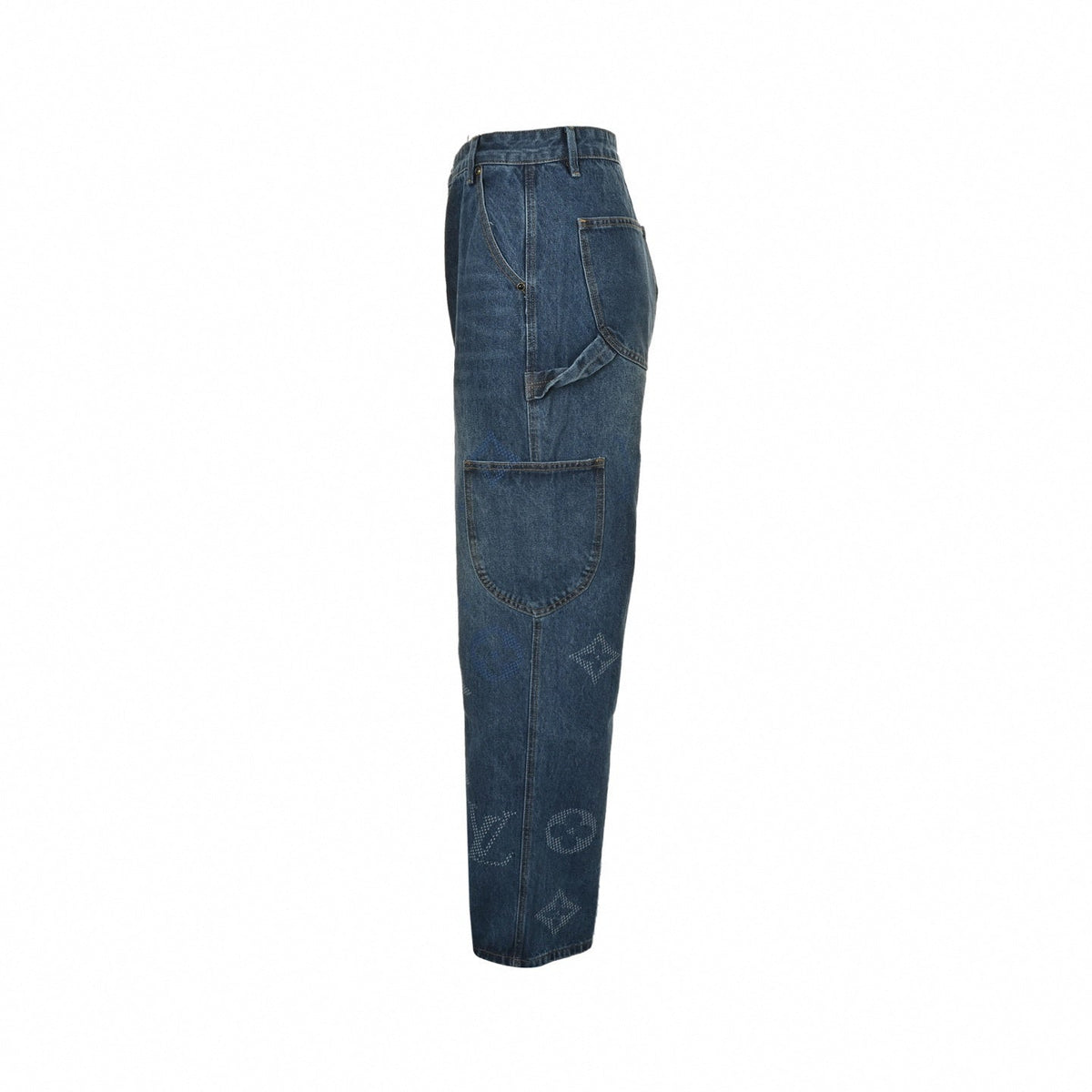 Monogram Utility Denim Jeans