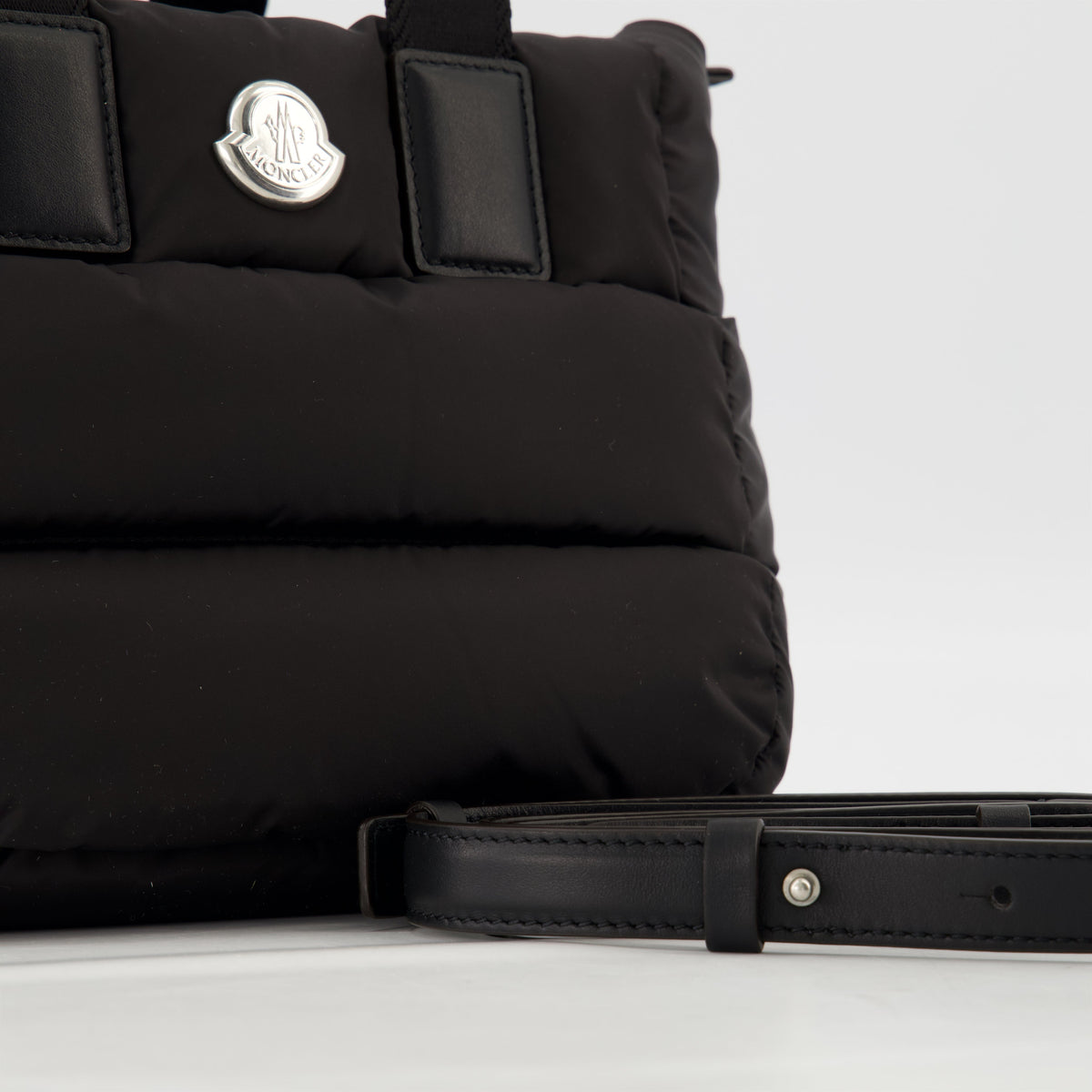 Padded Tote Bag – Black
