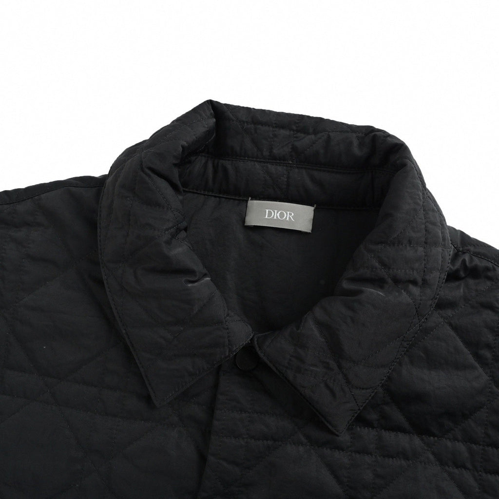 Quilted Couture Jacket – Black